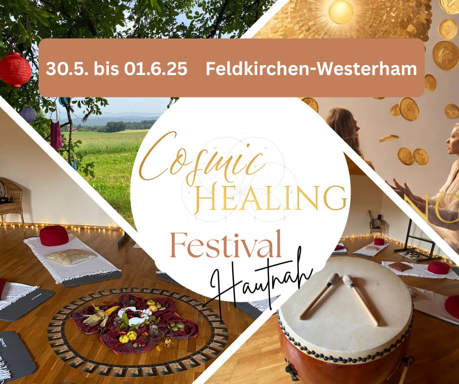 Cosmic Healing Festival hautnah erleben ausprobieren