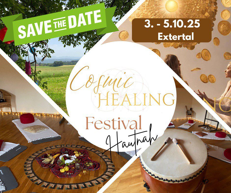 Cosmic Healing Festival hautnah erleben ausprobieren